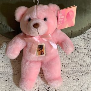 NWT USPS Pink Ribbon Breast Cancer Aware Bear